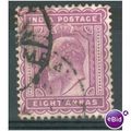 India 1902 - SG 133 - KEV11 8a purple - used 3