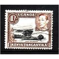 Kenya Uganda & Tanganyika 1942 1s Black and Bro...