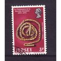 JERSY LA SOCIETE JERSIAISE 1973 SG86 3p GOLD TO...