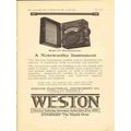 weston electrical instrument company 1923 notew...