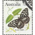 AUSTRALIA, BUTTERFLY, Blue Tiger, brown 1983, 35c