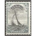 Bermuda 1936 SG101 2d Black & Pale Blue Mounted...