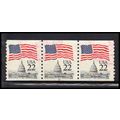 Used 2115a 22c U.S. Flag Fine PNC 12/3 PA2532
