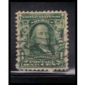 Used 300 1c Benjamin Franklin Fine K0744
