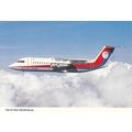 Dan Air BAe 146 300 Aircraft Postcard (A11527)