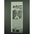 1938 Du Pont Sponge Ad - Use This Sponge for an...