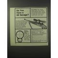 1970 Williams Gun Sight Ad - Do You Have a 99 Savage?