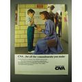 1987 CNA Insurance Ad - For All The Commitments You Make