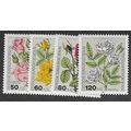 BERLIN - 1982 (SET) U/M 'ROSES' (4v) (EBID57-033)