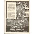 OHIO OIL COMPANY 1937 Marathon Lubricants geare...