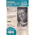 STOCKPORT COUNTY v ORIENT football programme Oc...