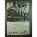 1956 Socony Mobil Oil Ad - Behind today's miracle machines A Master's touch