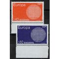 ZAYIX French Andorra 196-197 MNH Europa Cept 07...