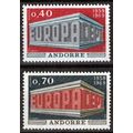ZAYIX French Andorra 188-189 MNH Europa Cept 07...