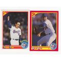 TWO 1990 Score Nolan Ryan baseball cards #250 &...