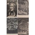 Braunschweig Haus Statue 4x German Old Postcard s