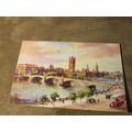1930s Postcard - Westminster Parliament, London...