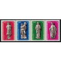 Hungary Gothic Statues from Buda Castle strip o...