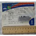 2007 ticket England v. West Indies, test match,...
