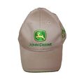 John Deere Hat Gift Tan Cap Green and Yellow Jo...
