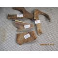 FALLOW DEER ANTLER CHEWS 2X90-110 GRAMS