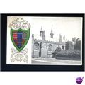 CAMBRIDGE Queens' College Heraldic Postcard