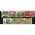 1934/1947 7 different values - #3 fine used (o)