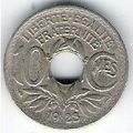 FRANCE 10 CTS 1923