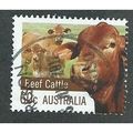 AUS 2012 60c 'FARMING -CATTLE '(PERF 14.5 X 14)...