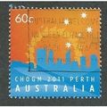 AUS 2011 60c 'C.H.O.G.M' FINE USED (EBID37-124)