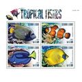 SIERRA LEONE 2015 SHEET MNH POISSONS TROPICAUX ...
