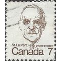 CANADA, Louis St. Laurent, brown 1974, 7c