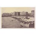 Beach and Front from Palace Pier Brighton East Sussex Postcard 312