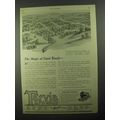 1922 Barrett Tarvia Ad - The Magic of Good Roads