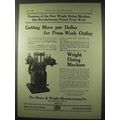 1922 Henry & Wright Dieing Machine Ad - More pe...