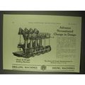 1922 Henry & Wright Drilling Machine Ad - Advance