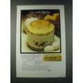 1977 Kraft Cracker Barrel Cheese Ad - Top Hat C...