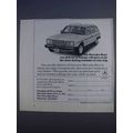 1980 Mercedes-Benz Cars Ad - Pick Up in Europe