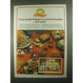 1981 Kellogg's Cereal Ad - Thought Just for Breakfast