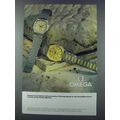 1981 Omega Constellation Watch Ad - Goya Monument