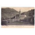 LA BASILIQUE, LOURDES, FRANCE used antique post...