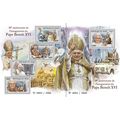 NIGER 2015 SHEET MNH POPE BENEDICT XVI PAPES PA...