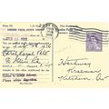 Canada #P85a Postal Card USED Karsh, CNR Railwa...
