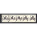 2124 4.9c Buckboard Very Fine MNH Dry Gum PNC 4...