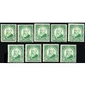 622, Mint NH 13¢ NINE PO FRESH Stamps CV $171 *...