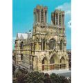 Cathedrale Reims France Postcard unused VGC