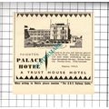 Palace Hotel Paignton Devon Small Advert - 1958...