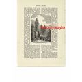 View In Prague, Czech Republic, Small Book Illu...