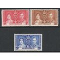 Montserrat Scott 89/91 - SG98/100, 1937 Coronat...