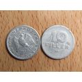 Hungary 1961 10 Filler Coin